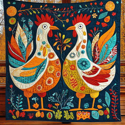 Radiant Chicken CP1411090CL Quilt