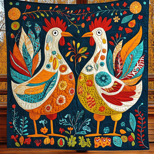Radiant Chicken CP1411090CL Quilt