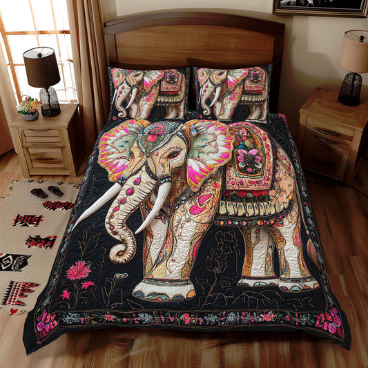 Indian Elephant WX2112072CL Duvet Cover Set