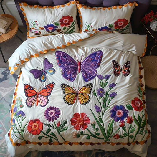 Butterfly Dream Garden CW1501020CL Duvet Cover Set