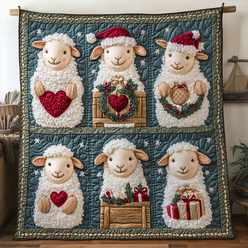 Cheerful Sheep WN3010005CL Quilt
