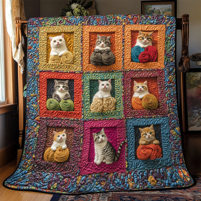 Baby Cat Play Yarn YR1710008CL Quilt