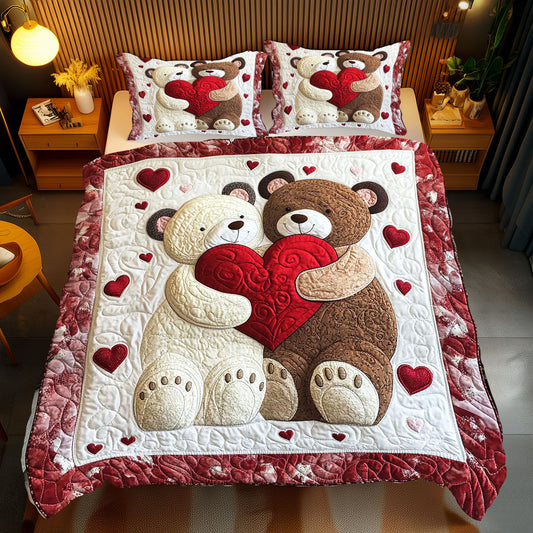 Hugging Love Bear WP1612037CL Duvet Cover Set