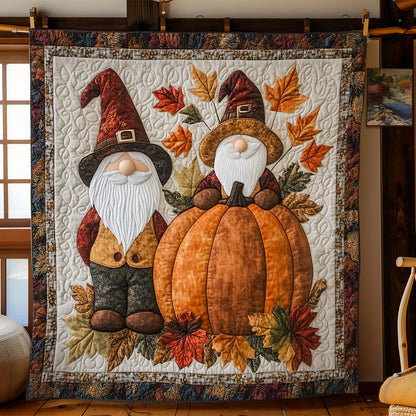 Autumn Harvest Gnome WN3007009CL Quilt