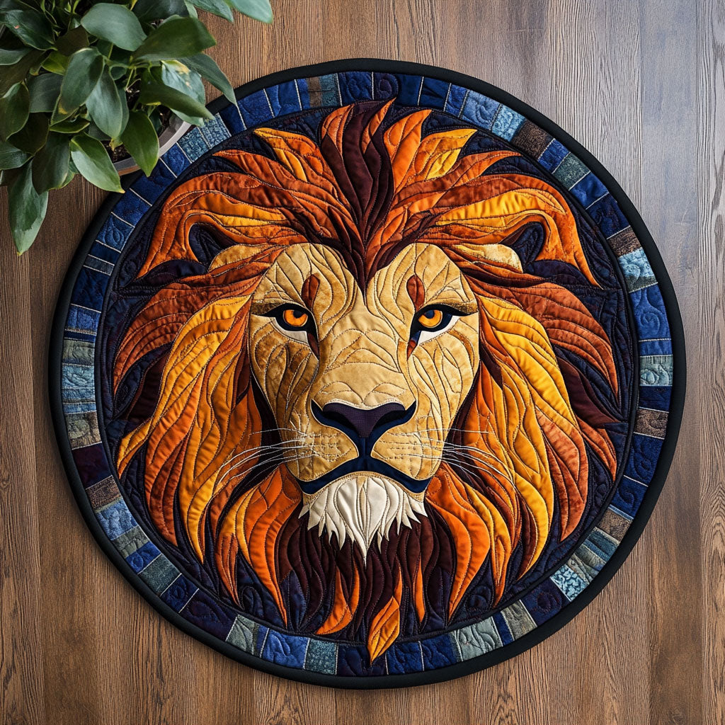 Lion CW1905241CL Quilted Round Mat