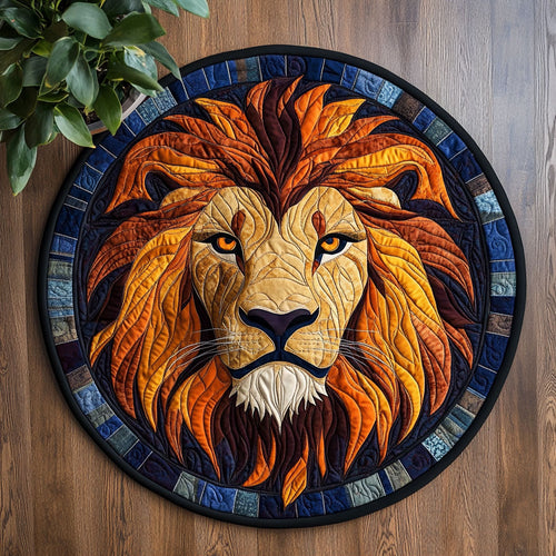 Lion CW1905241CL Quilted Round Mat