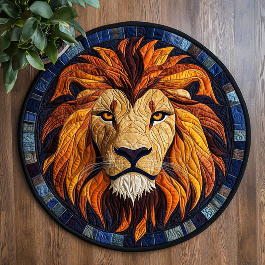 Lion CW1905241CL Quilted Round Mat