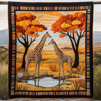 Dusk In Africa WY1808014CL Quilt