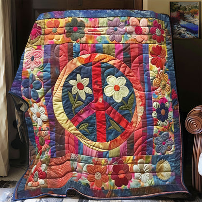 Peaceful Petals Patchwork YR1601002CL Quilt