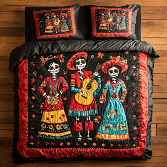 Skeleton Masquerade WN0608078CL Duvet Cover Set