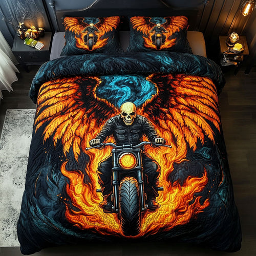 Skull Rider Dream DH1010026CL Duvet Cover Set