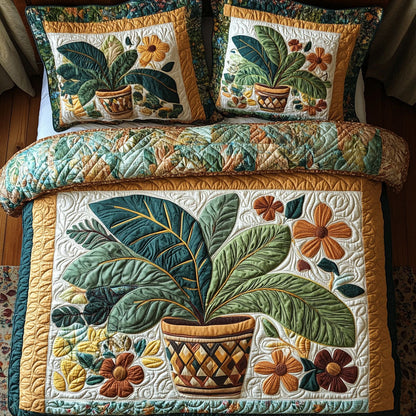 Beautiful Potted Plant WY0603005CL Duvet Cover Set