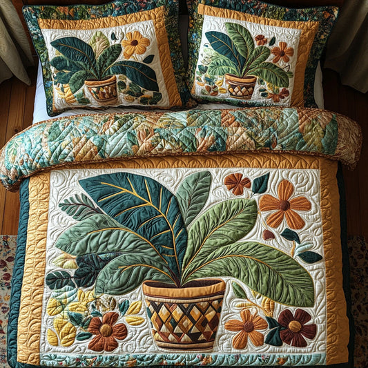 Beautiful Potted Plant WY0603005CL Duvet Cover Set