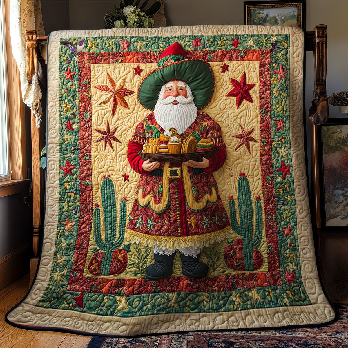 Santa’s Fiesta WN2311006CL Quilt