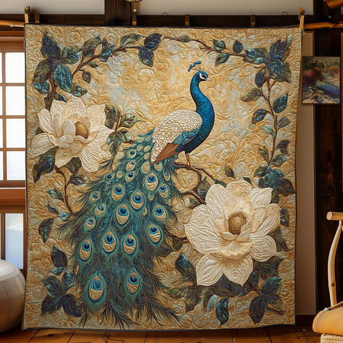 Golden Peacock WN2203043CL Quilt