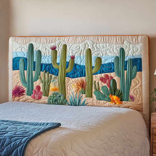 Cactus Parade CP0501052CL Quilted Headboard Slipcover