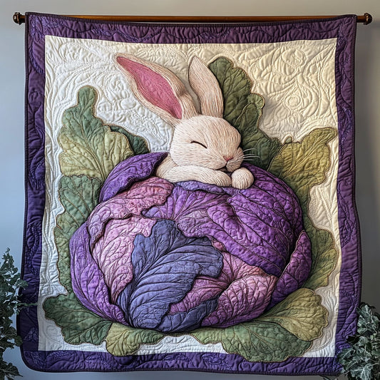 Sweet Cabbage Rabbit WY1208032CL Quilt