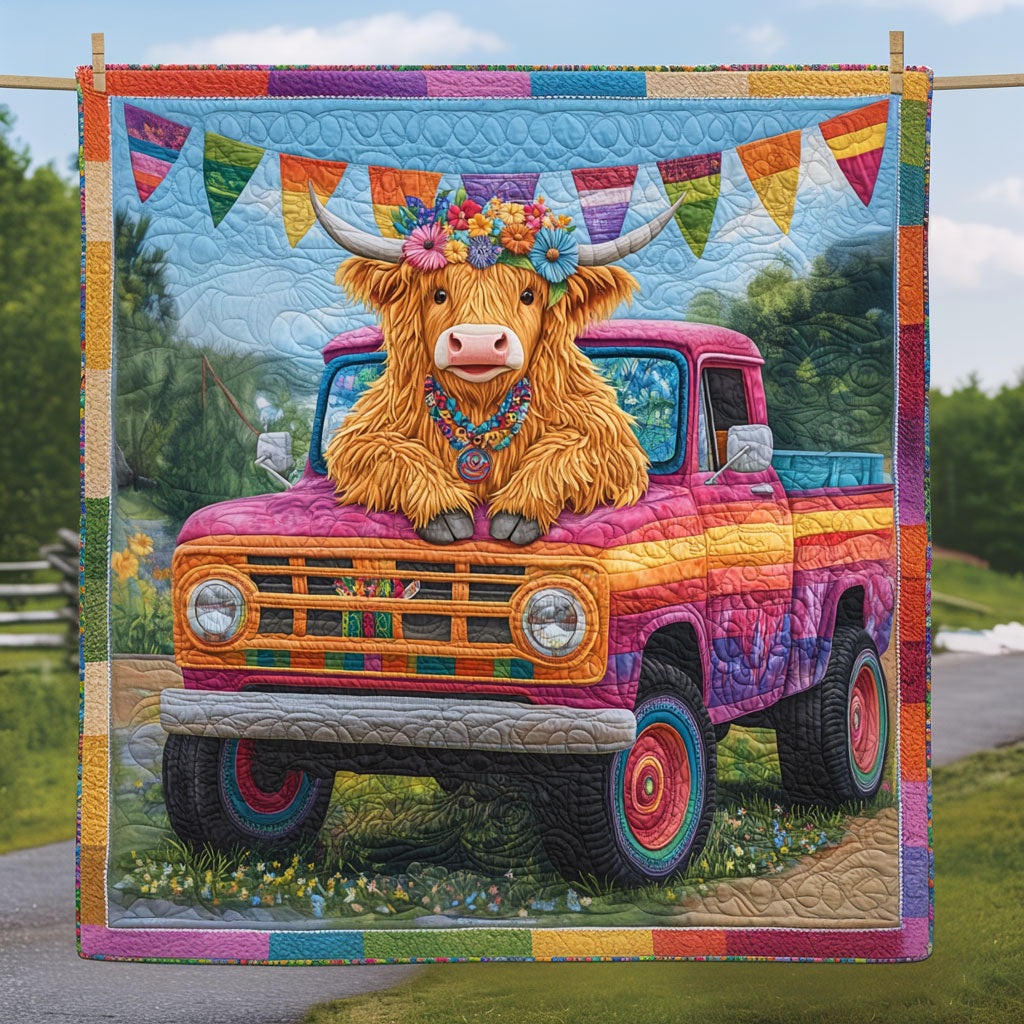 Furry Road Trip LT1911004CL Quilt