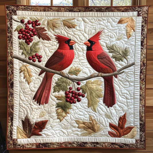Autumn Cardinal CW0207003CL Quilt