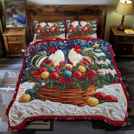 Bauble Basket Chicken WY0412044CL Duvet Cover Set