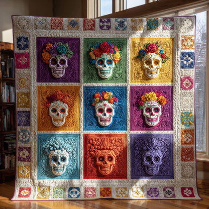 Scarlet Skull Charm CW0908024CL Quilt