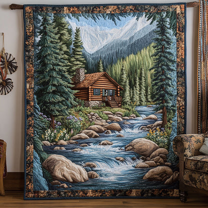 Cabin Creek Retreat WY1904017CL Quilt
