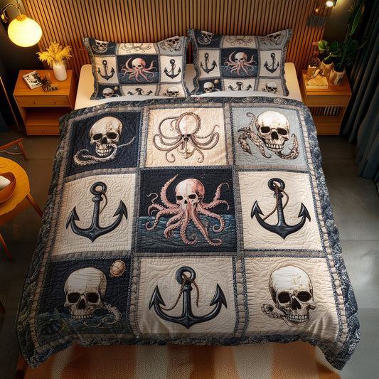 Anchor And Skull WN2311042CL Duvet Cover Set