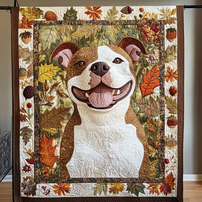 Happy Pitbull WU1710001CL Quilt