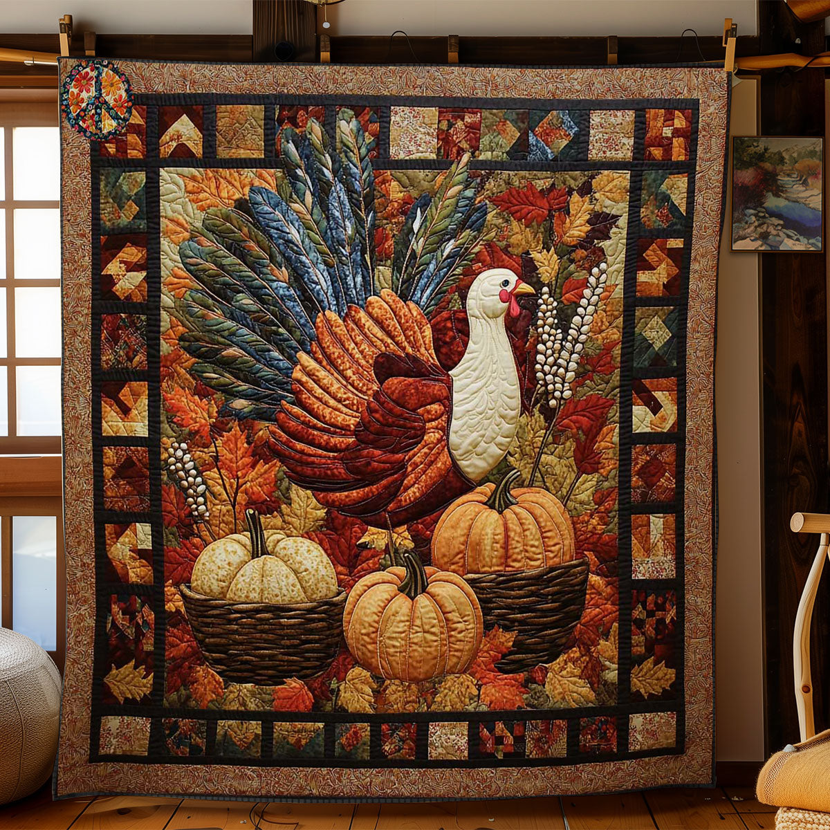 Turkey Autumn Fields WN2011053CL Quilt