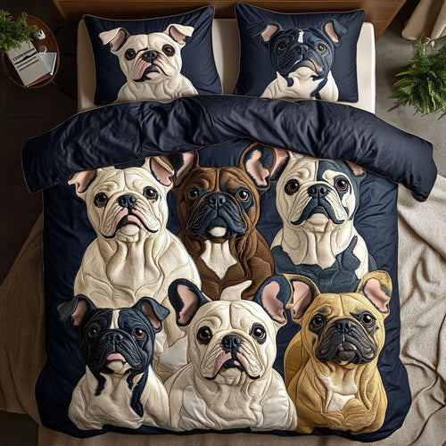 Bulldog Gathering CW1511009CL Duvet Cover Set