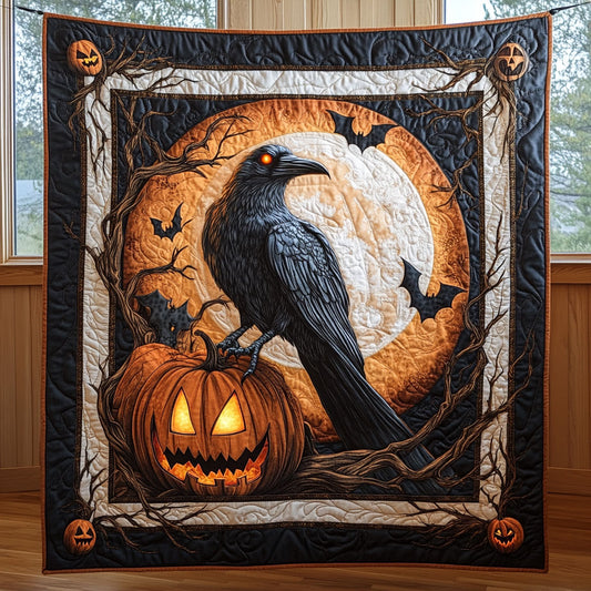 Mystic Raven Pumpkin CW0808058CL Quilt