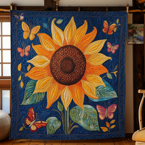 Sunflower Symphony WN1211095CL Quilt