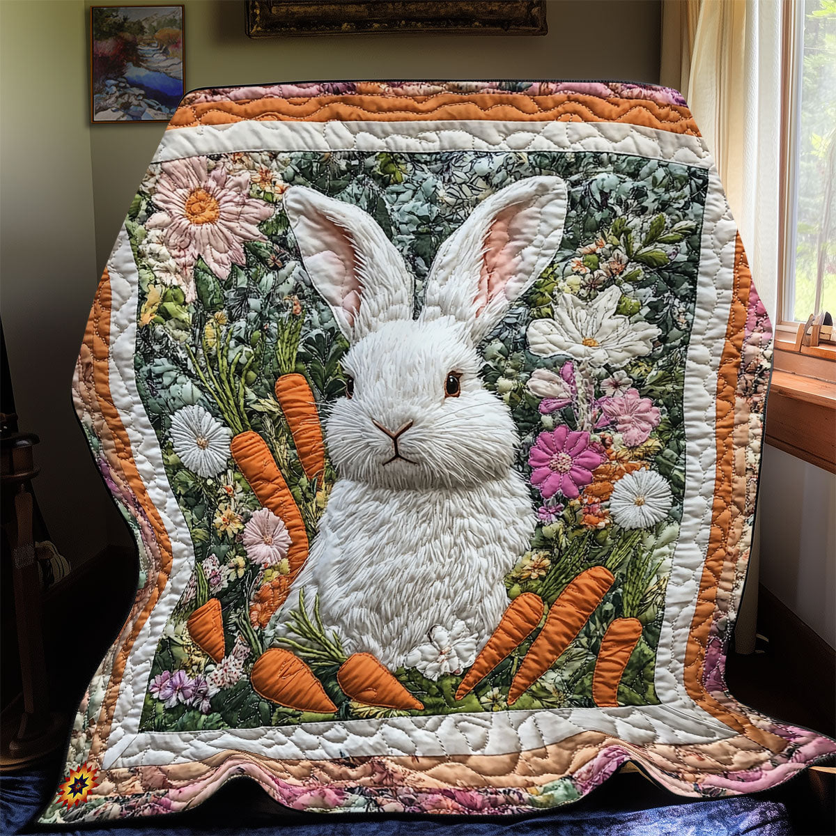 Cute Rabbit  WX2612018CL Quilt