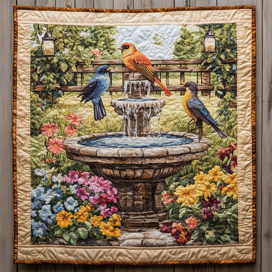Garden Bird CW2904080CL Quilt