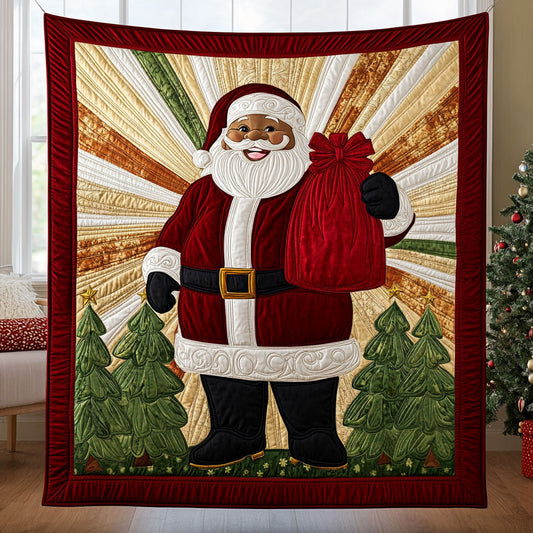 Black Santa's Blockbuster LT0611003CL Quilt