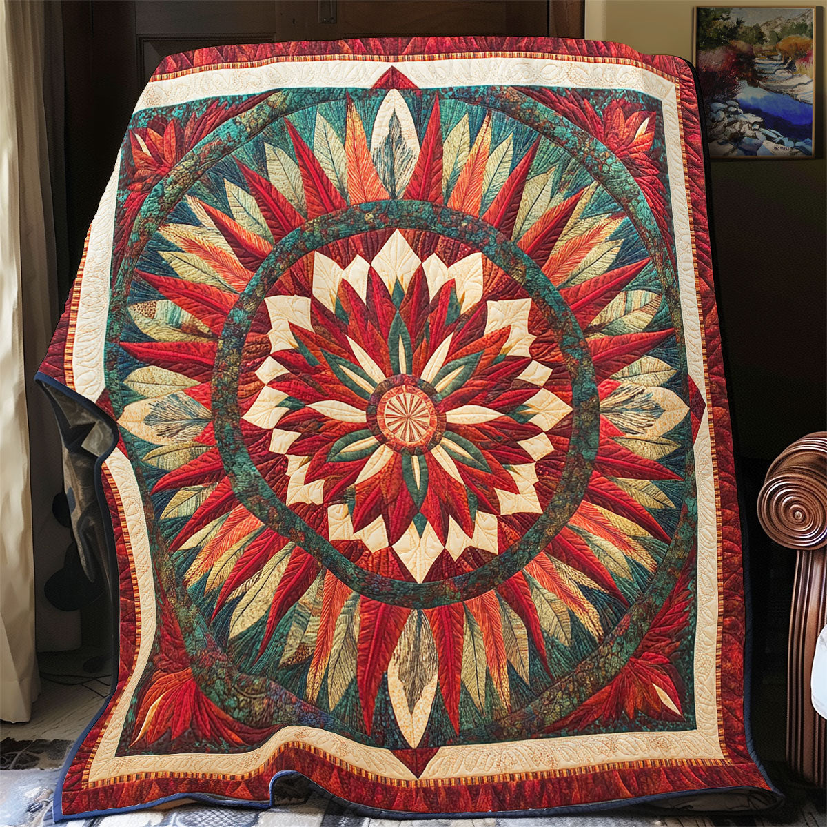 Pattern Tribal WX1306035CL Quilt