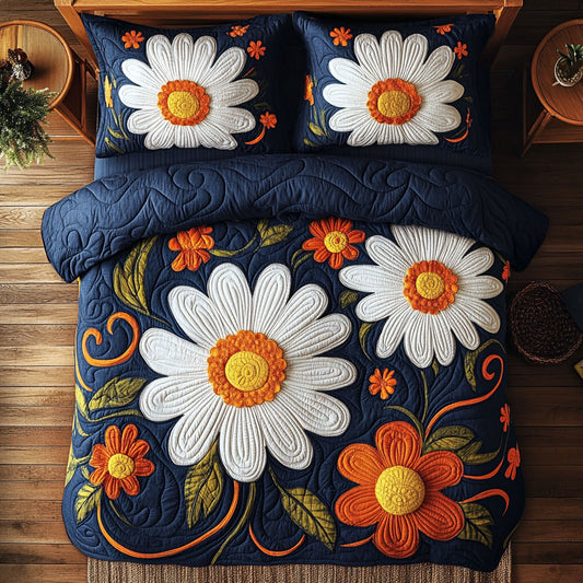 Daisy Flower WX1305041CL Duvet Cover Set