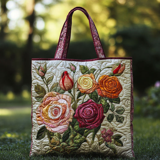 Velvet Rose WN2209087CL Quilted Tote Bag
