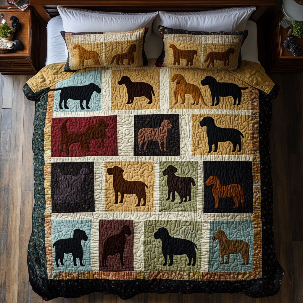 Dogs WY0502050CL Duvet Cover Set