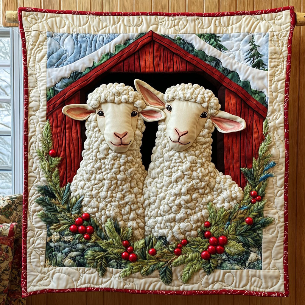 Christmas Sheep KL1911008CL Quilt