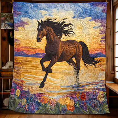 Sunset Gallop Splendor WP2003056CL Quilt