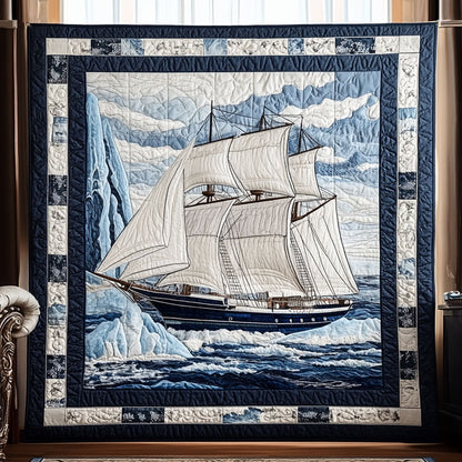 Winter Sailboat WN0809131CL Quilt