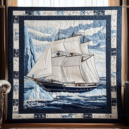 Winter Sailboat WN0809131CL Quilt