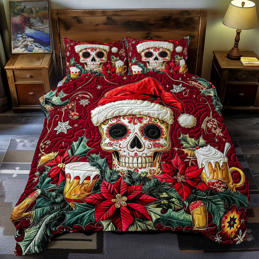 Santa Skull WY2711090CL Duvet Cover Set