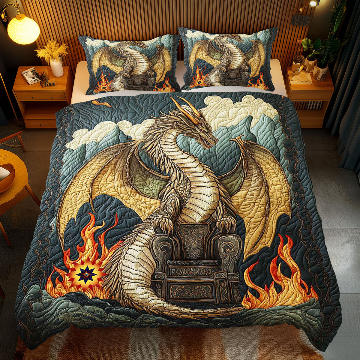 Dangerous Dragon Lord WP0512043CL Duvet Cover Set