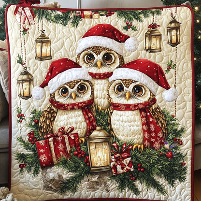 Owl Christmas WT1810023CL Quilt