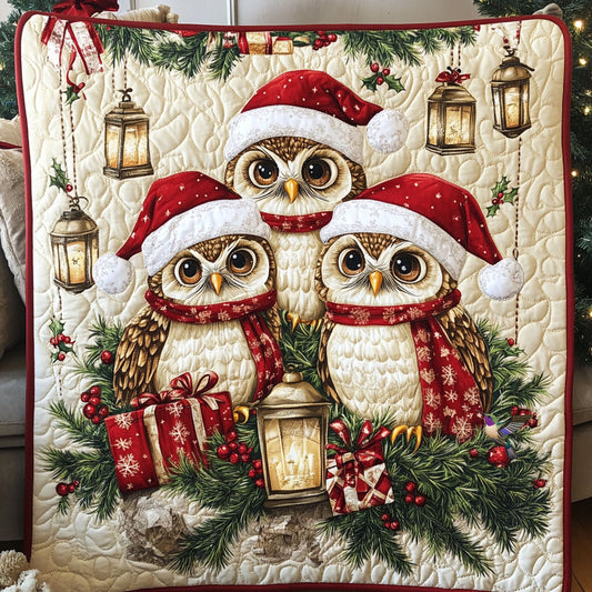 Owl Christmas WT1810023CL Quilt