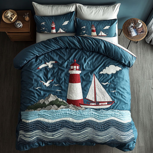Lighthouse Calm WN0307073CL Quilted Bedding Set