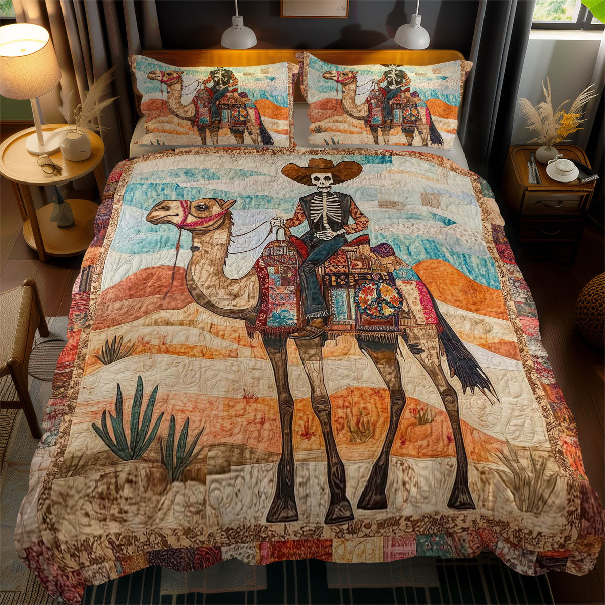 Camel Rider Of The Afterlife WN1911009CL Duvet Cover Set