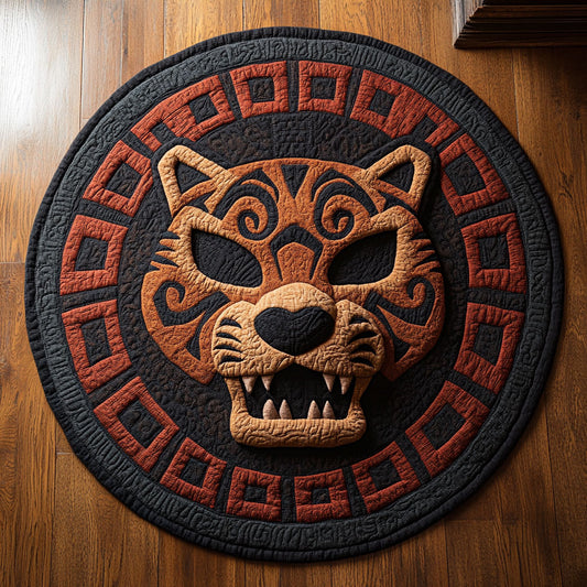 Beast Mask CP1507011CL Quilted Round Mat